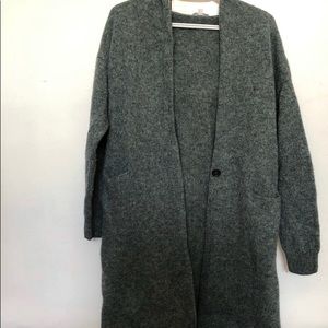 Uniqlo olive green coat size small